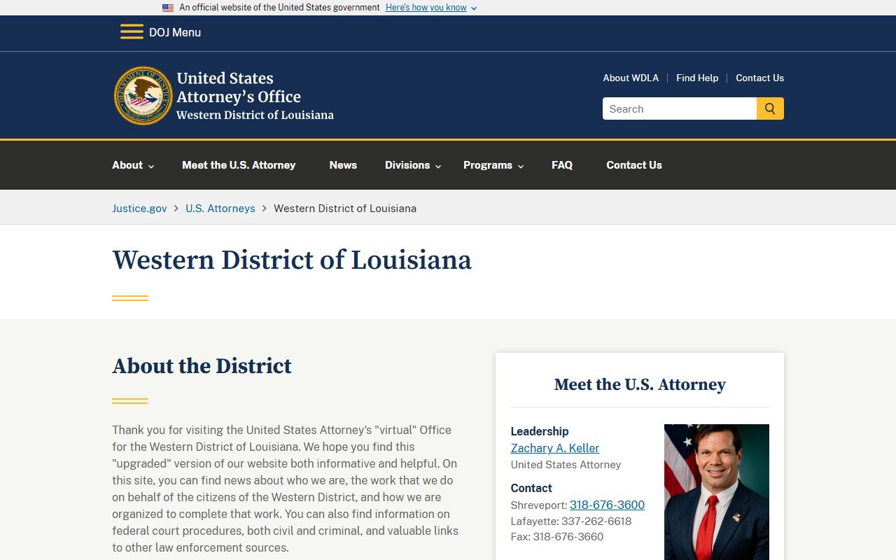 Allen Parish arrest records and court charges federal prosecution source