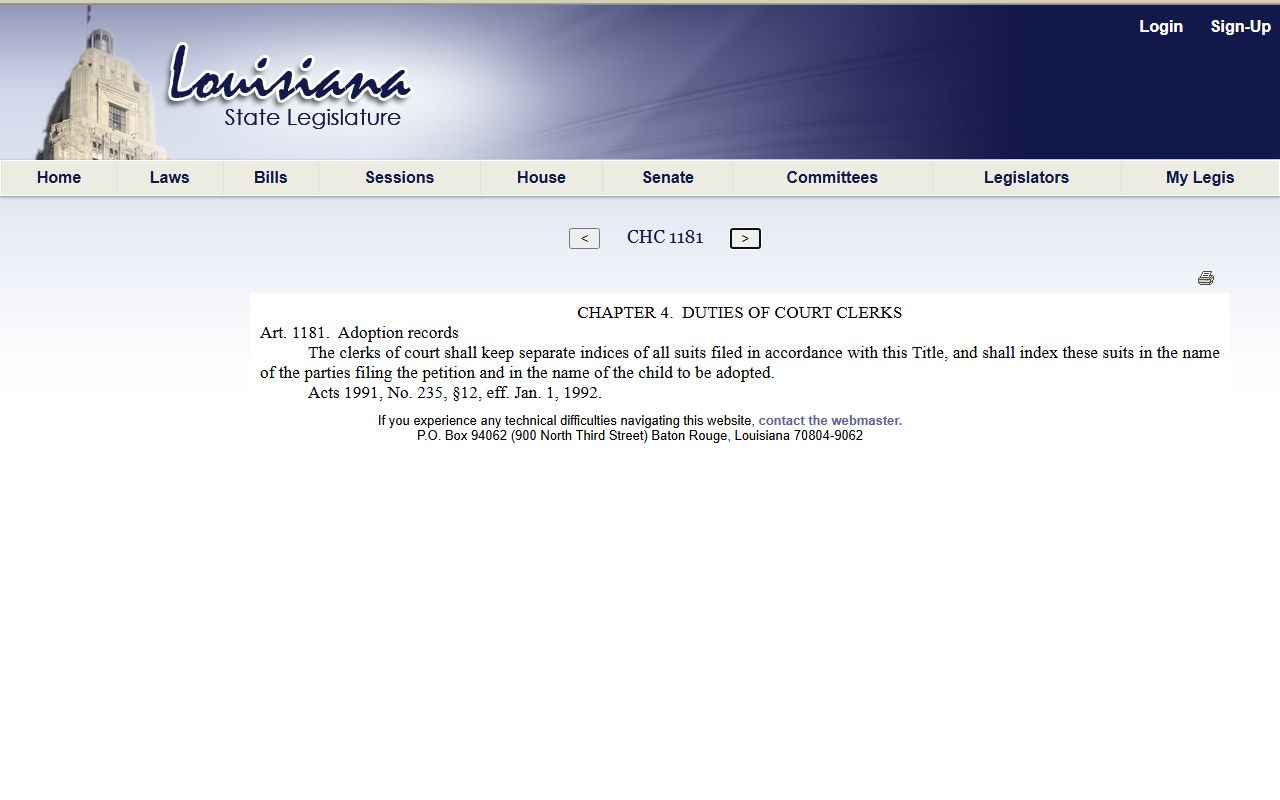 Allen Parish marriage records waiting period waiver statute